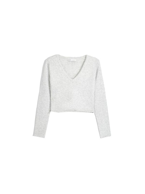 Bershka Bershka Pulover  siva melange