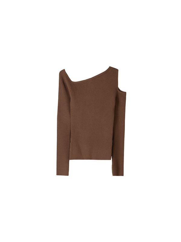 Bershka Bershka Pulover  smeđa