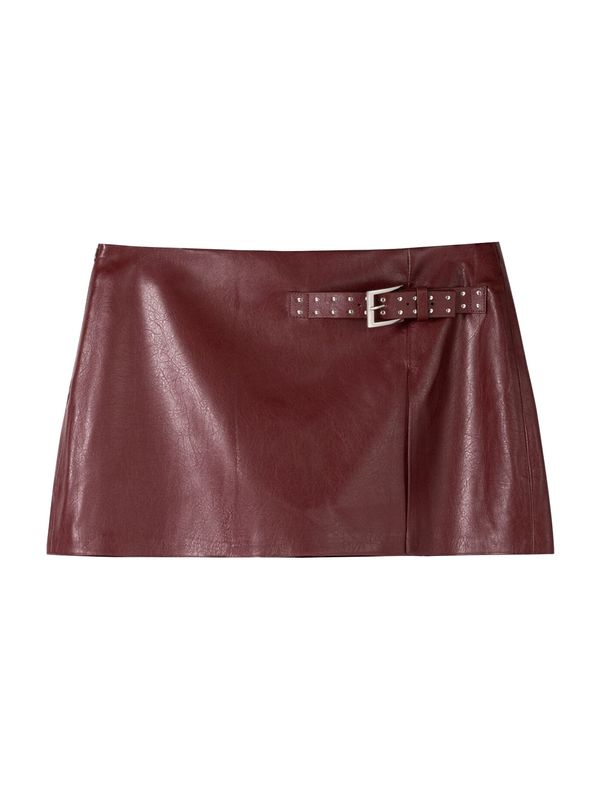 Bershka Bershka Suknja  burgund