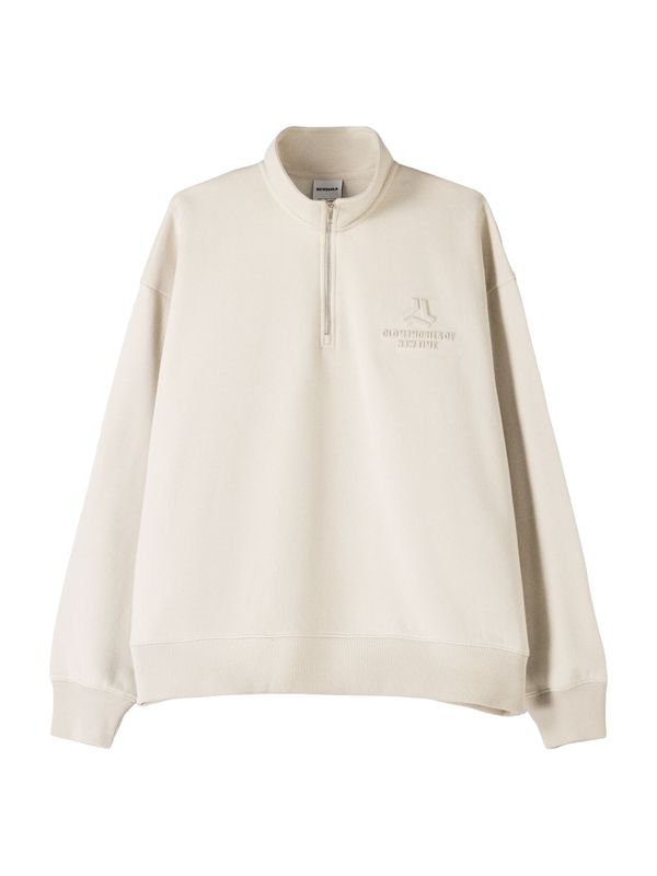 Bershka Bershka Sweater majica  ecru/prljavo bijela