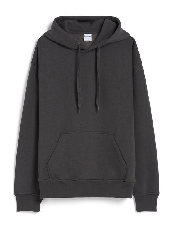 Bershka Bershka Sweater majica  tamo siva