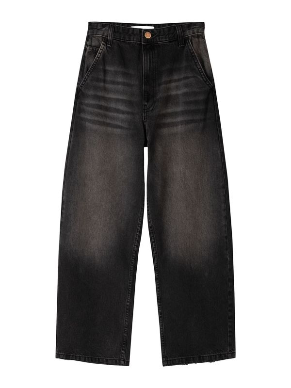 Bershka Bershka Traperice  crni traper