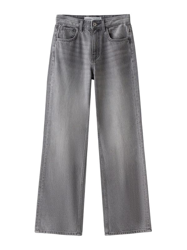 Bershka Bershka Traperice  sivi traper