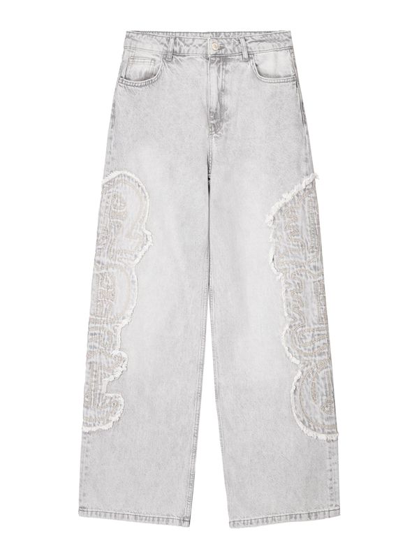 Bershka Bershka Traperice  svijetlosiva