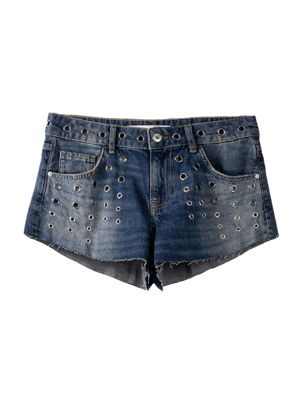 Bershka Bershka Traperice  tamno plava