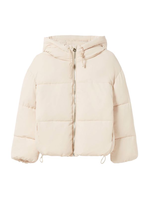 Bershka Bershka Zimska jakna  ecru/prljavo bijela