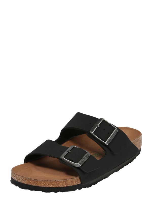 BIRKENSTOCK BIRKENSTOCK Natikače s potpeticom 'Arizona'  crna