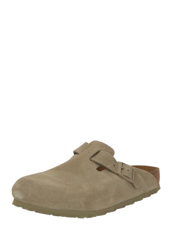 BIRKENSTOCK BIRKENSTOCK Natikače s potpeticom 'Boston LEVE'  kaki