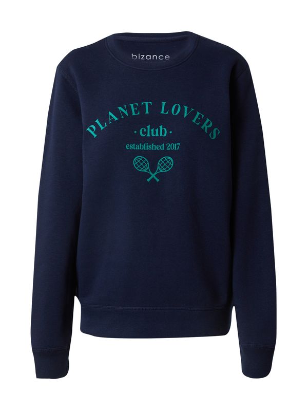 Bizance Paris Bizance Paris Sweater majica 'SAMSON'  mornarsko plava / tirkiz