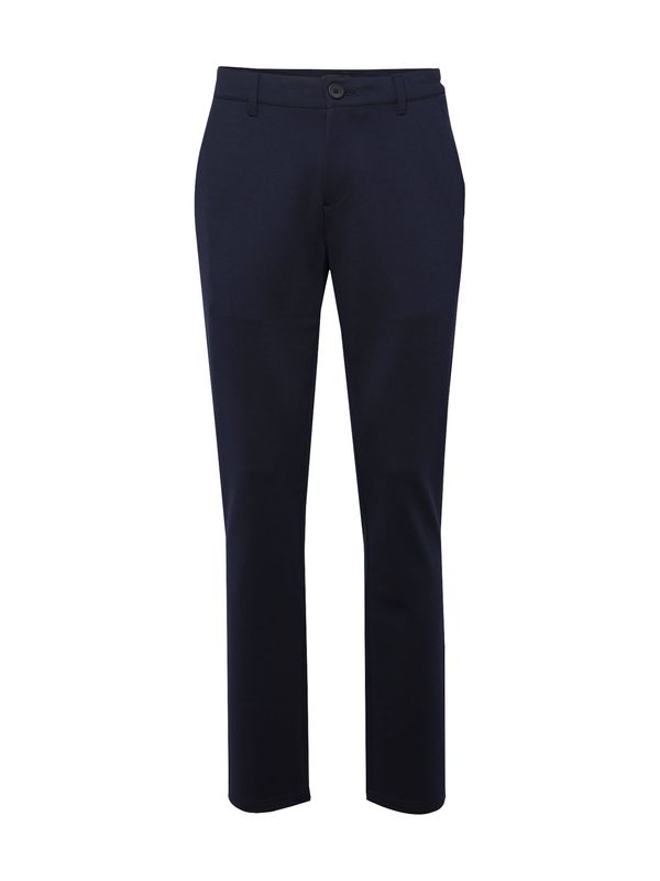BLEND BLEND Chino hlače 'Langford'  mornarsko plava