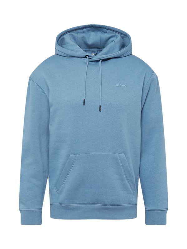 BLEND BLEND Sweater majica 'Naftali'  sivkasto plava