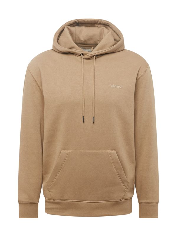 BLEND BLEND Sweater majica 'NAFTALI'  tamno bež