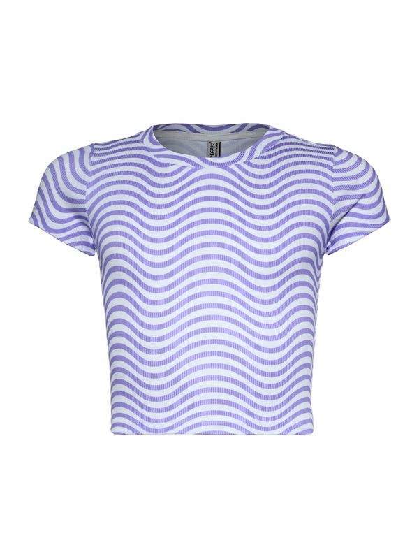 BLUE EFFECT BLUE EFFECT Majica  lavanda / bijela