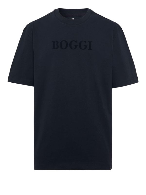 Boggi Milano Boggi Milano Majica  mornarsko plava / crna