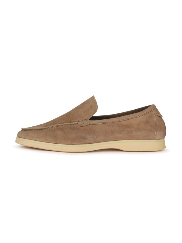 Boggi Milano Boggi Milano Mokasinke 'Suede'  taupe siva