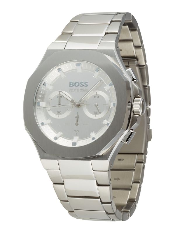 BOSS BOSS Analogni sat 'TAPER'  srebro