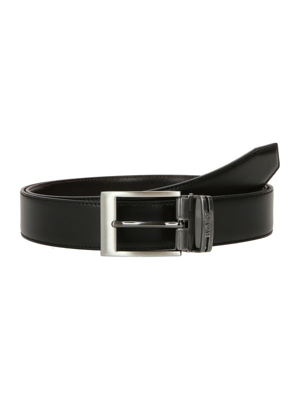 BOSS Black BOSS Black Remen 'Galliz'  crna / srebro