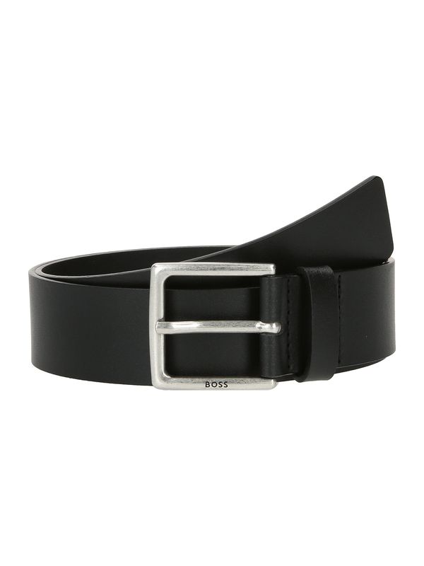 BOSS Black BOSS Black Remen 'Rummi'  crna / srebro