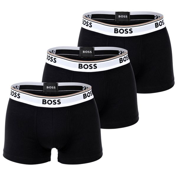 BOSS BOSS Bokserice  crna / bijela