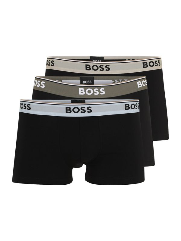 BOSS BOSS Bokserice 'Power'  bež / svijetloplava / smeđa / crna