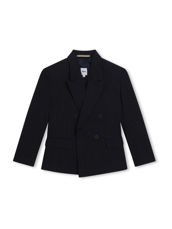 BOSS Kidswear BOSS Kidswear Sakoi 'ZEREMONIE'  mornarsko plava / svijetlosiva