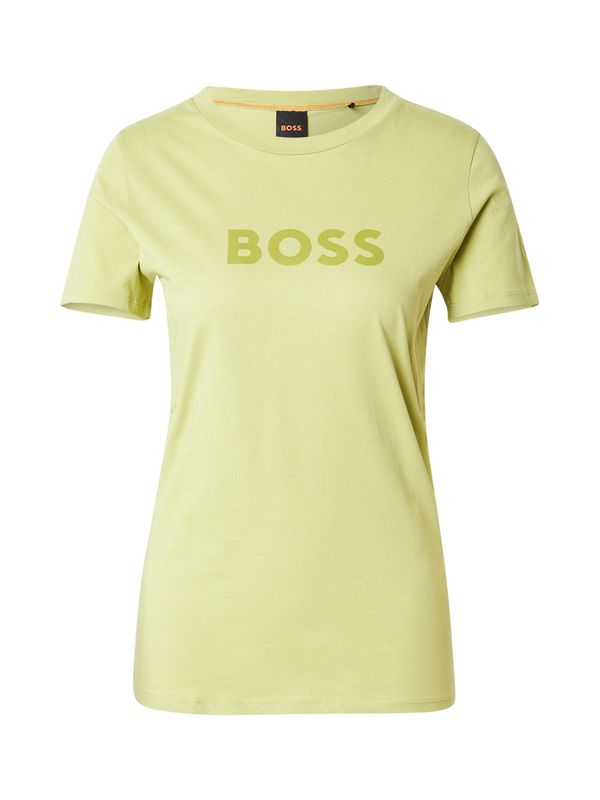BOSS BOSS Majica 'C_Elogo_5'  kivi zelena / pastelno zelena