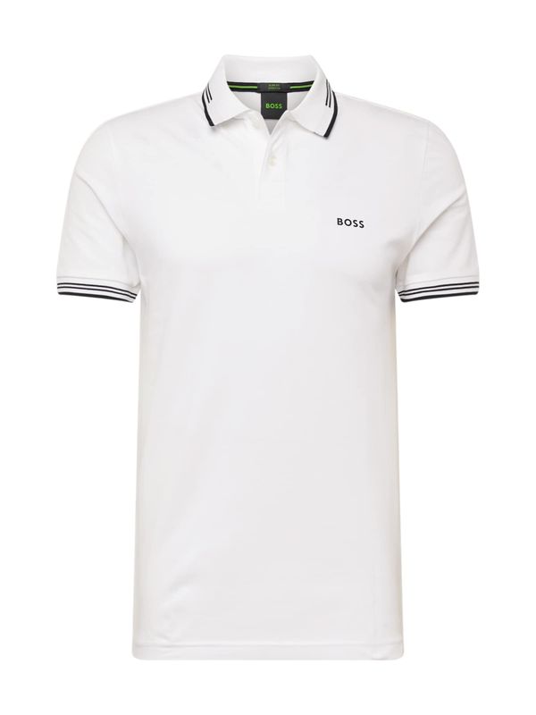 BOSS BOSS Majica 'Paul'  crna / bijela