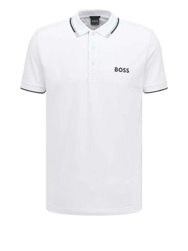 BOSS Orange BOSS Orange Majica 'Paddy Pro'  crna / bijela