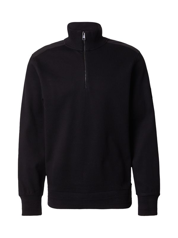 BOSS BOSS Sweater majica 'H-Sidney'  crna