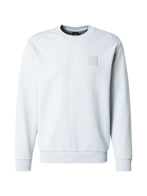BOSS BOSS Sweater majica 'Salbo'  svijetlosiva