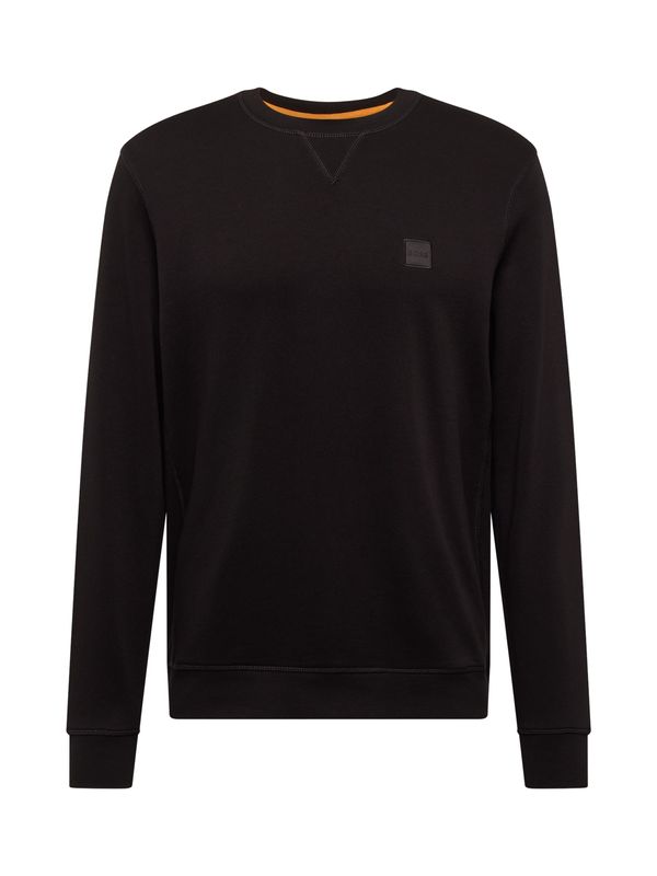 BOSS BOSS Sweater majica 'Westart'  crna