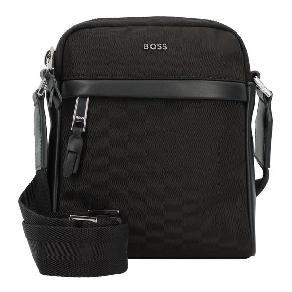 BOSS BOSS Torba preko ramena  crna / srebro