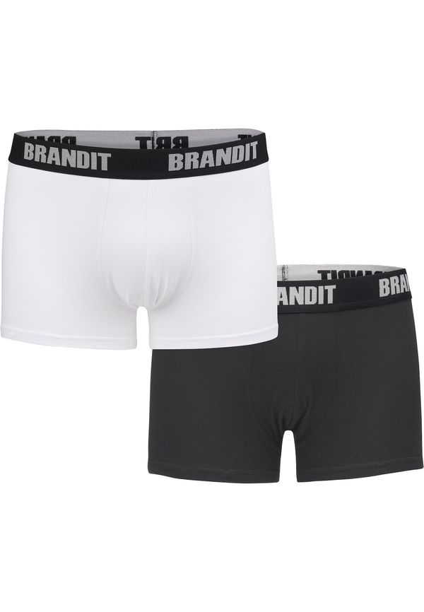 Brandit Brandit Bokserice  crna / bijela