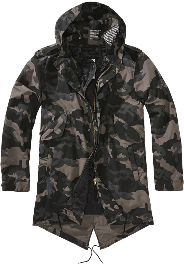 Brandit Brandit Lagana parka 'M51 US'  antracit siva / grafit siva / bež siva / tamno zelena