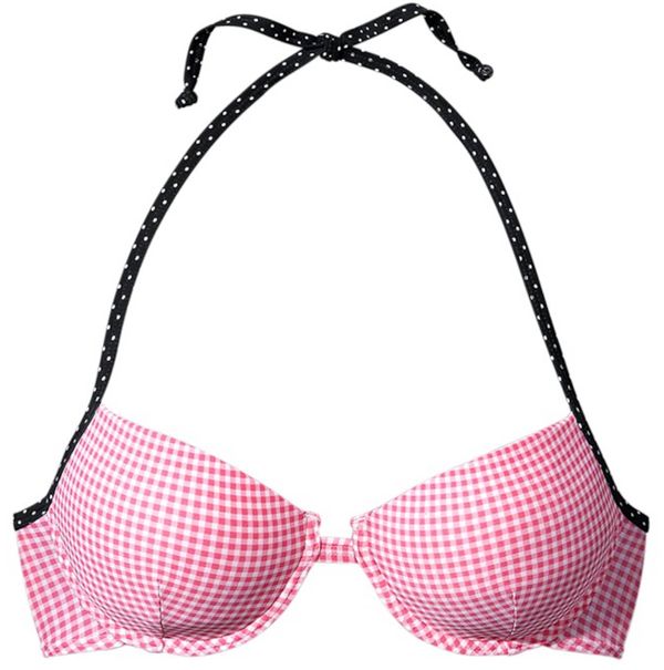 BUFFALO BUFFALO Bikini gornji dio  svijetloroza / crna / bijela
