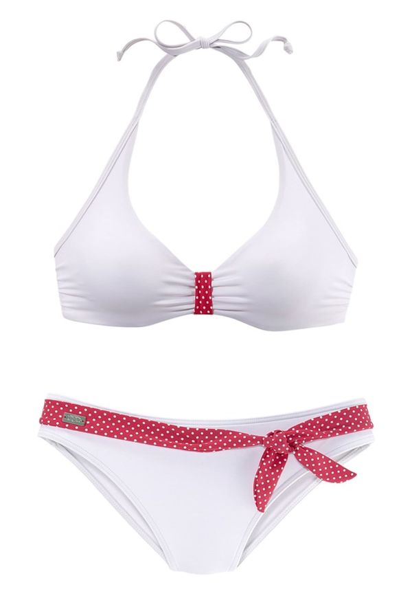 BUFFALO BUFFALO Bikini  roza / bijela