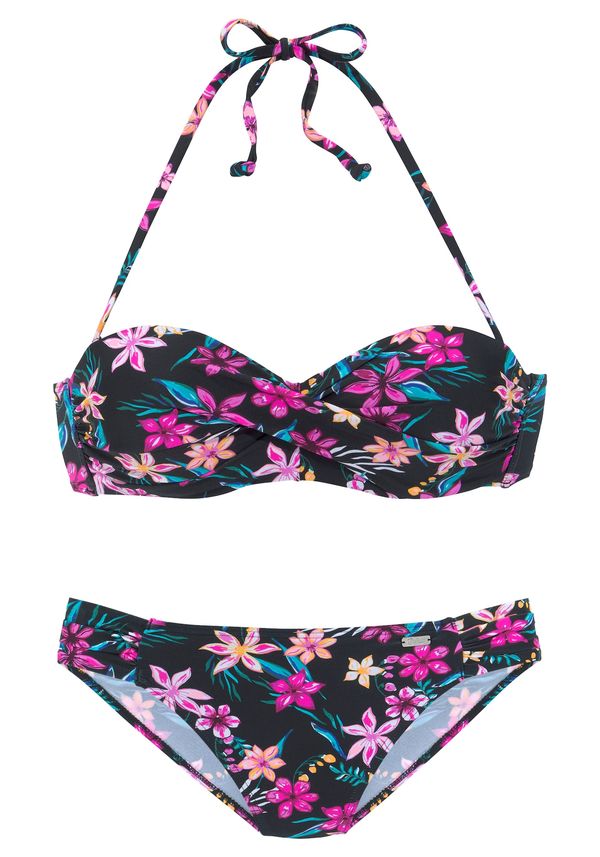 BUFFALO BUFFALO Bikini  tirkiz / smaragdno zelena / breskva / fuksija / crna