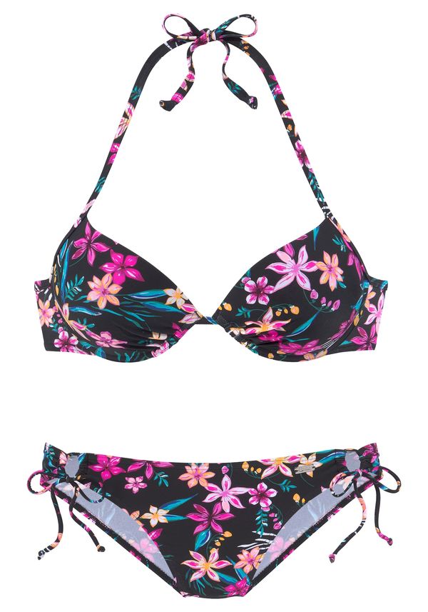 BUFFALO BUFFALO Bikini  tirkiz / smaragdno zelena / breskva / fuksija / crna
