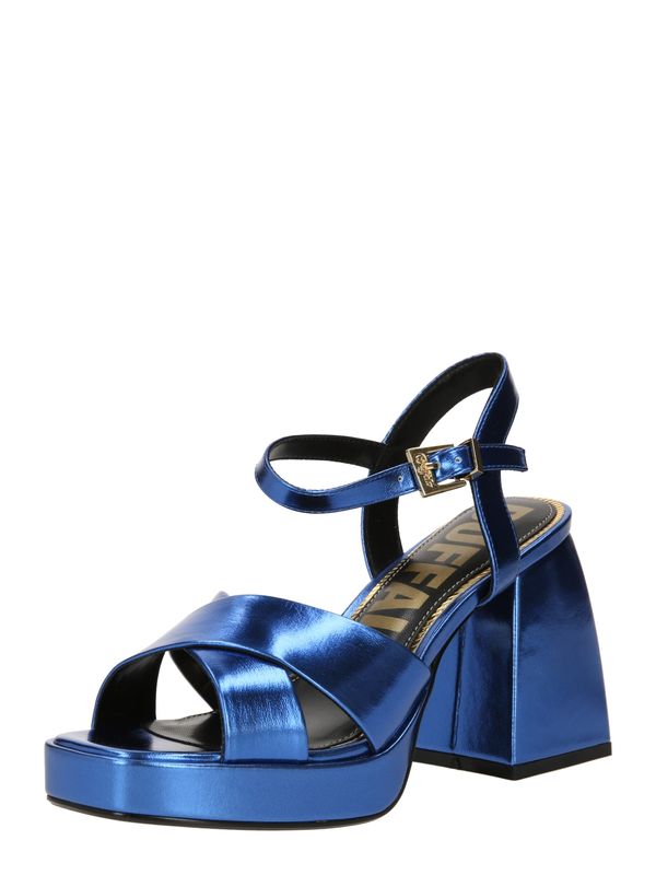 BUFFALO BUFFALO Sandale 'BELLA'  kobalt plava