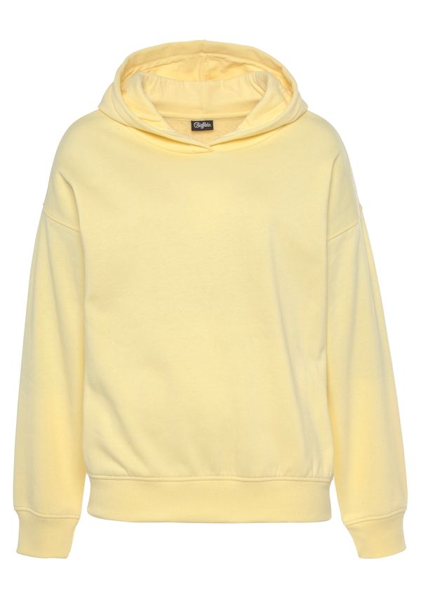 BUFFALO BUFFALO Sweater majica  žuta / ljubičasta