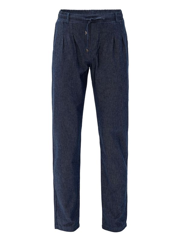 By Diess Collection By Diess Collection Hlače s naborima  indigo