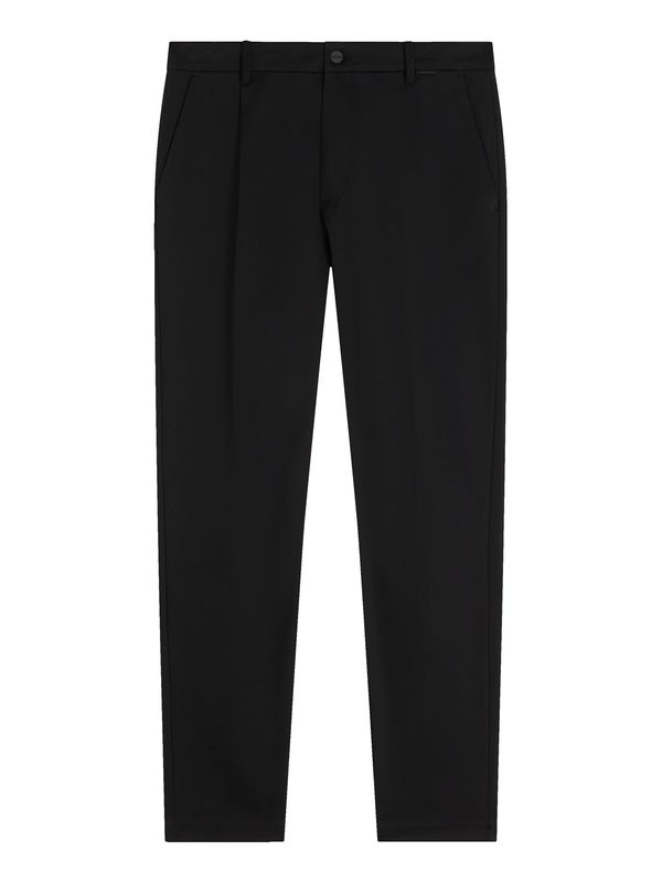 Calvin Klein Big & Tall Calvin Klein Big & Tall Hlače s naborima  crna