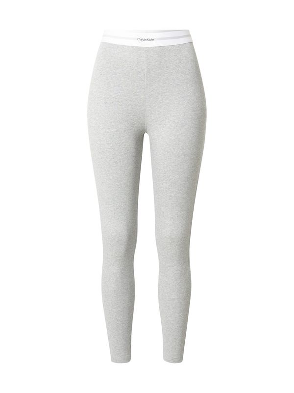 Calvin Klein Calvin Klein Duge gaće  siva / crna / bijela