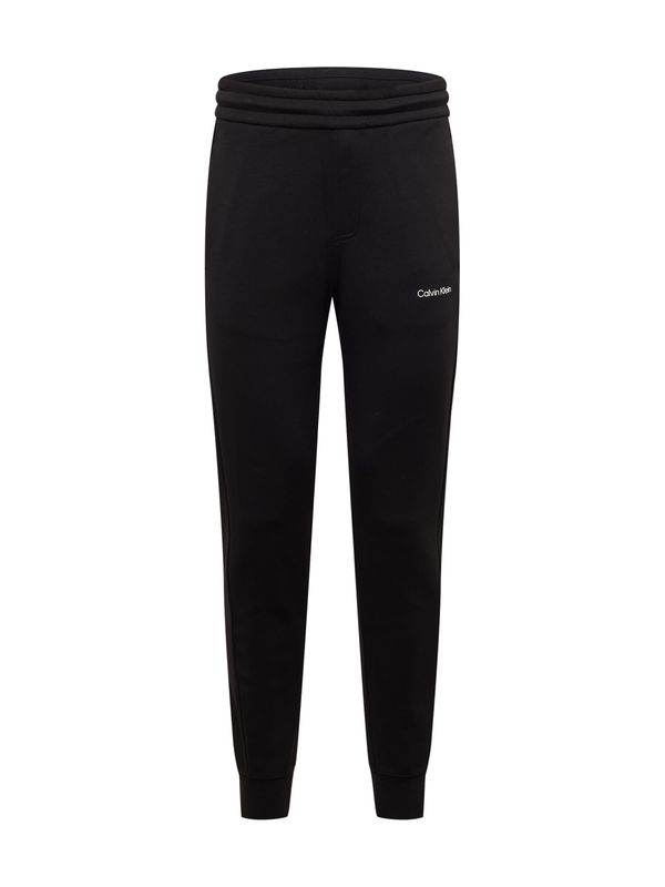 Calvin Klein Calvin Klein Hlače  crna / bijela