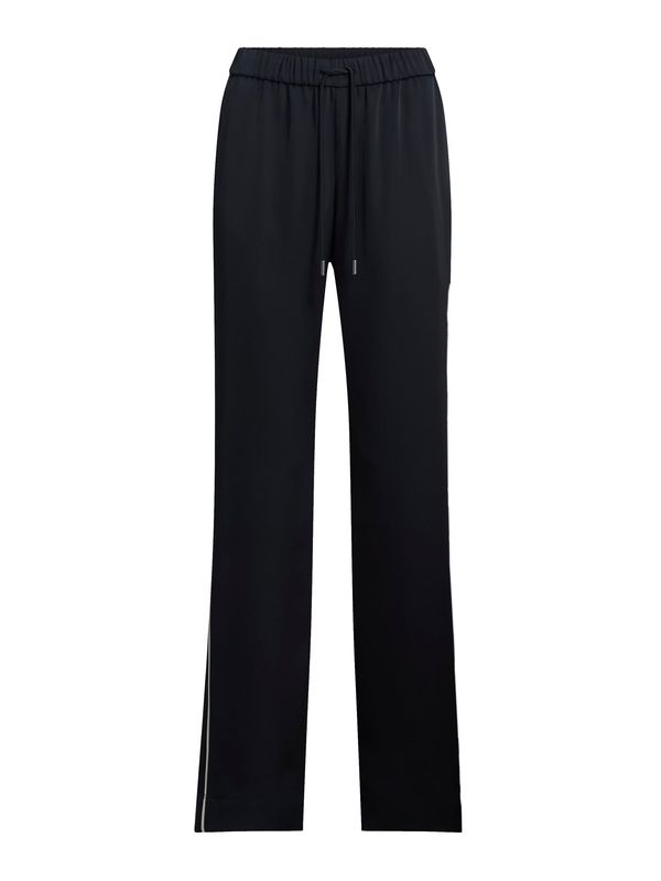Calvin Klein Calvin Klein Hlače  crna / prljavo bijela