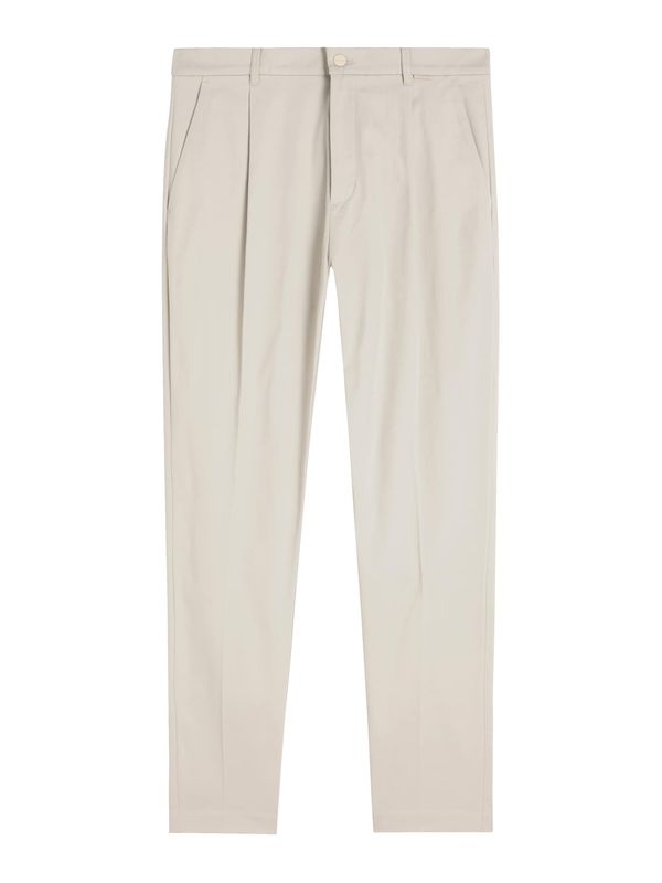 Calvin Klein Calvin Klein Hlače s naborima  bež