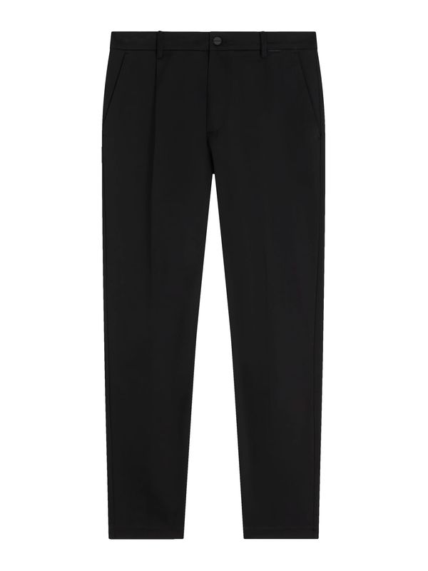 Calvin Klein Calvin Klein Hlače s naborima  crna
