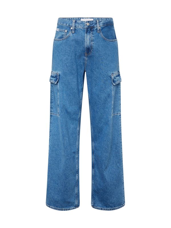 Calvin Klein Jeans Calvin Klein Jeans Cargo traperice '90'S LOOSE'  plavi traper