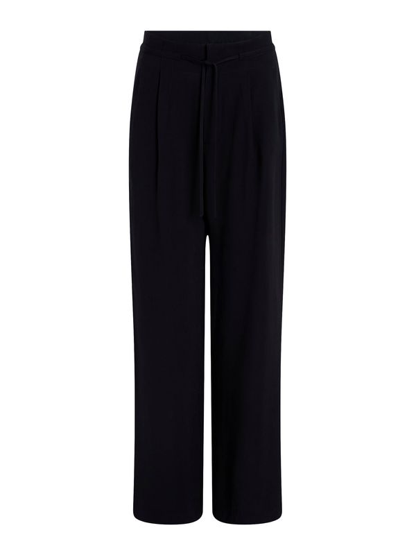 Calvin Klein Jeans Calvin Klein Jeans Hlače s naborima  crna