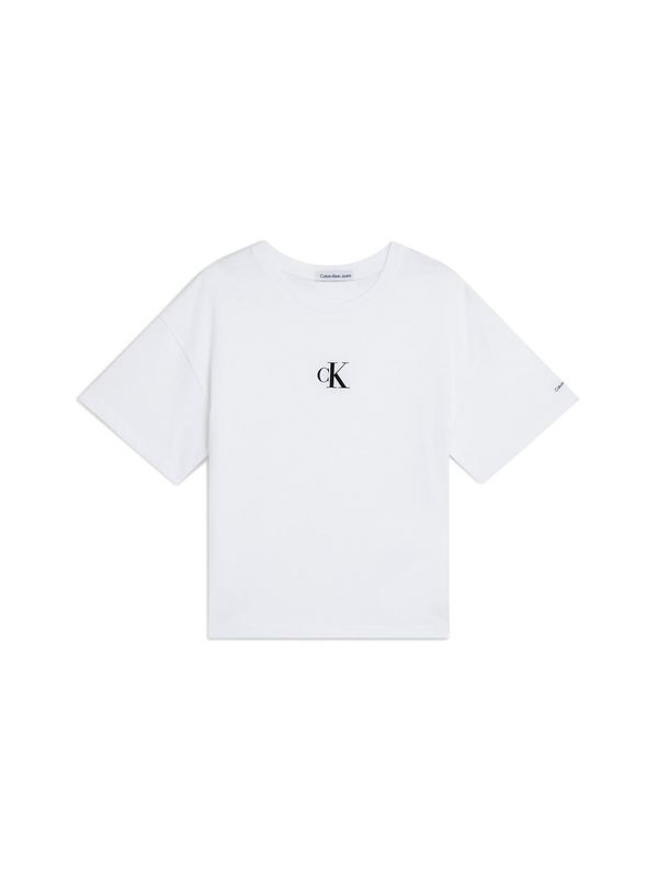 Calvin Klein Jeans Calvin Klein Jeans Majica  crna / bijela